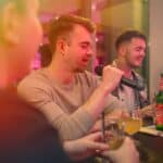 utrinek iz drugega karaoke partyja v Elipsa Caffe Radizel 8