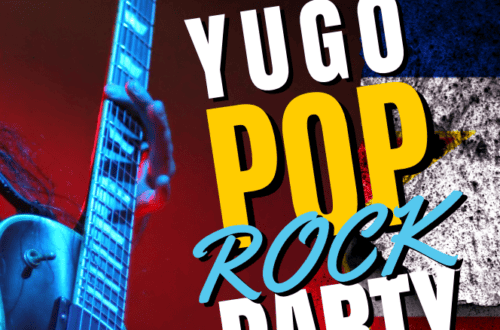 plakat za yugo poprock party v elipsi v radizelu