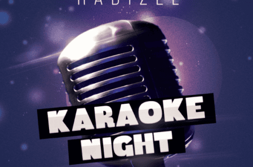 Plakat za dogodek Karaoke Party v Elipsa Caffe, 12.7.